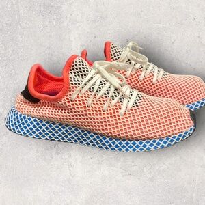 Size 12 - adidas Deerupt Red Blue
